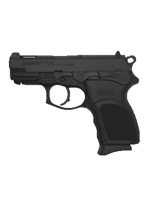 Pistola Bersa Thunder 9 Ultra Compact Pro Hibrycomp V8 - Pavón con compensador