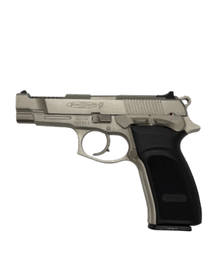 Pistola Bersa Firestorm 9 Hibrycomp V16 Níquel - con compensador