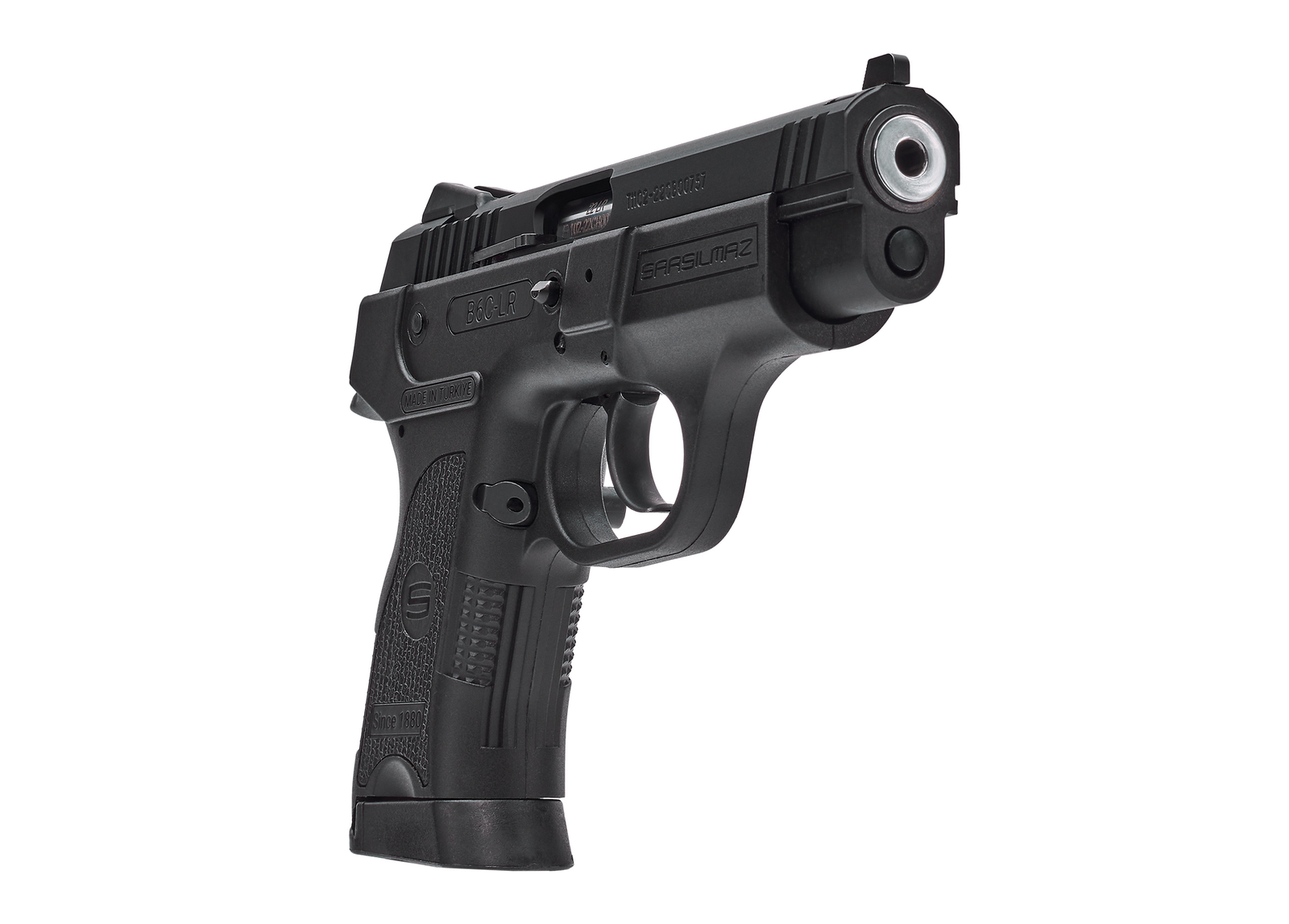 Pistola Sarsılmaz B6C LR .22 LR – Compacta Doble Acción Pavón - Imagen 2